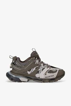 Balenciaga Track Branded Woven and Mesh Trainers