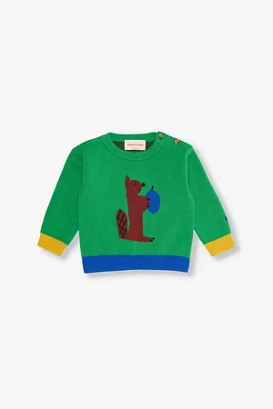 Bobo Choses Hungry Squirrel Knitted Jumper 6-24 Months