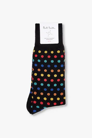 Paul Smith Gino Artist Cotton-blend Knit Socks