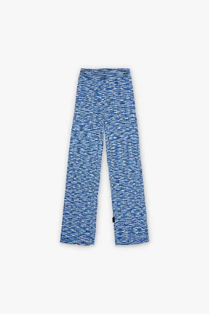Molo Nikole Abstract-pattern Flared-leg Knitted Trousers 3-12 Years