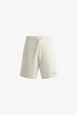HUGO BOSS Logo-print Relaxed-fit Cotton Sweatshorts
