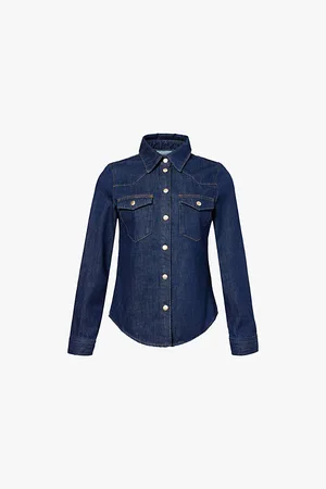Frame Heritage Two-buttoned-pockets Denim Shirt