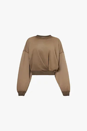 Isabel Marant Paulia Faded-wash Cotton-jersey Sweatshirt