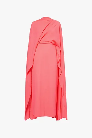 Roksanda Neolitsea Cape Wool Midi Dress