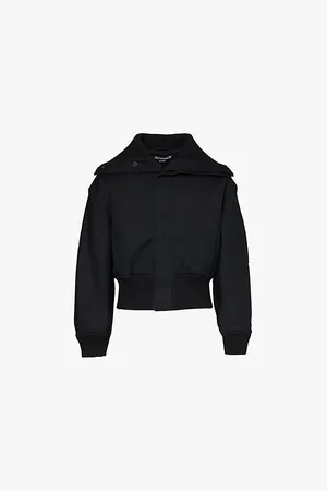 Jacquemus Le Bomber High-neck Regular-fit Wool Jacket