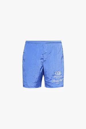 Cole Buxton Resort Logo-embroidery Mid-rise Shell Shorts
