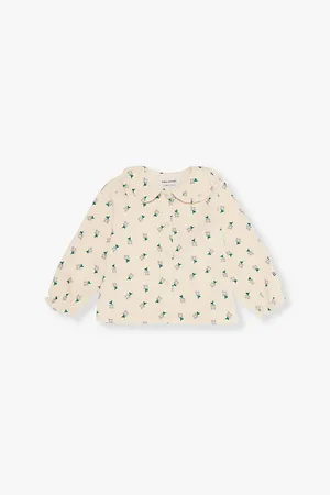 Bobo Choses Floral-print Organic-cotton Blouse 6-24 Months