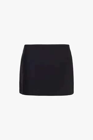Reformation X Laura Harrier Charchi Lined Silk Mini Skirt