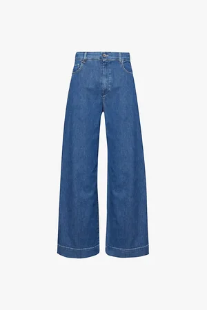 Max Mara Pucci Wide-leg High-rise Denim Trousers