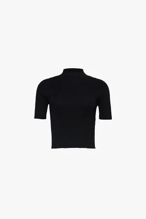 CFCL Portrait High-neck Slim-fit Knitted Top