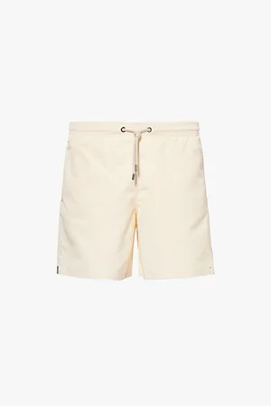 MARANÉ Drawstring Waistband Straight Leg Regular-fit Recycled-polyester Swim Shorts