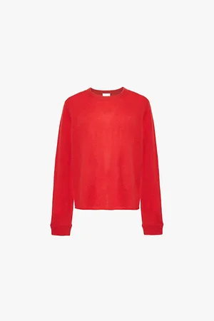Reformation Boyfriend Round-neck Cashmere Jumper