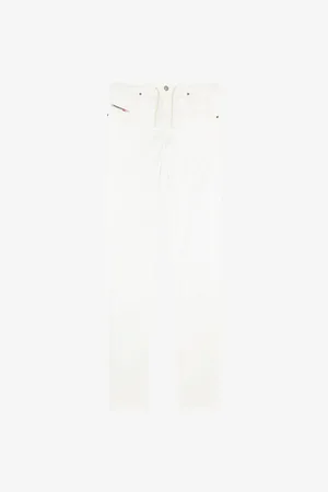 Diesel 2032 D-krooley Straight-leg Tie-waist Stretch-denim Jeans