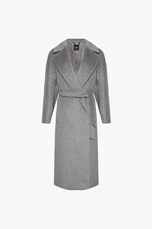 Max Mara Tempera Belted Wool-blend Coat