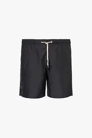 MARANÉ Drawstring Waistband Straight Leg Regular-fit Recycled-polyester Swim Shorts