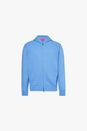 THE ELDER STATESMAN Nimbus Hood Regular-fit Cashmere and Cotton-blend Hoody