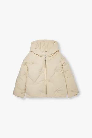 Burberry Clara Brand-embroidery Woven-down Jacket 6-14 Years
