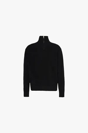 THE ELDER STATESMAN High-neck Relaxed-fit Cashmere Jumper