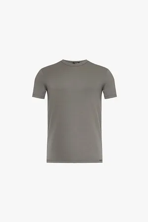 Tom Ford Crewneck Stretch-cotton T-shirt