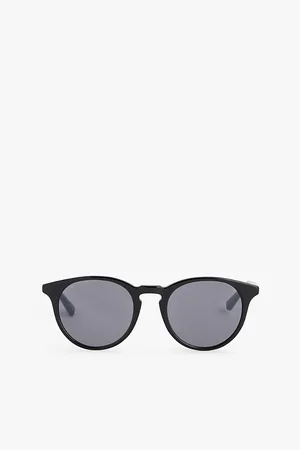 Messyweekend New Depp Round-frame Acetate Sunglasses
