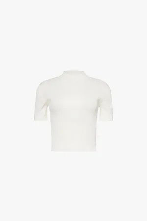 CFCL Portrait High-neck Slim-fit Knitted Top