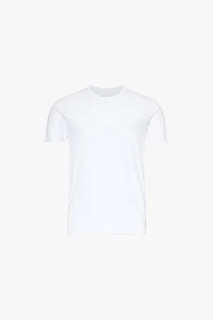 HUGO BOSS Crewneck Embroidered Branding Cotton-jersey T-shirt
