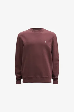 AllSaints Raven Logo-embroidered Regular-fit Organic-cotton Sweatshirt
