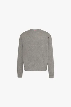 THE ELDER STATESMAN Crewneck Brushed Regular-fit Cashmere Jumper