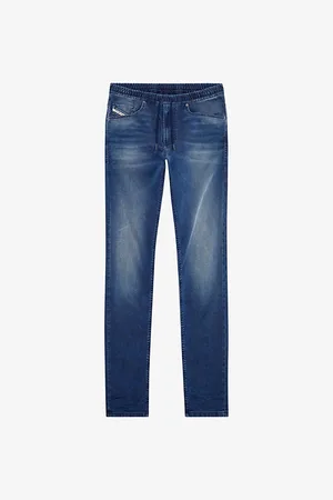 Diesel 2032 D-krooley Straight-leg Tie-waist Stretch-denim Jeans