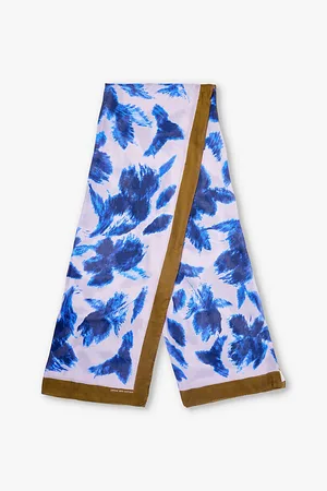 DRIES VAN NOTEN Filano Abstract-pattern Modal Scarf