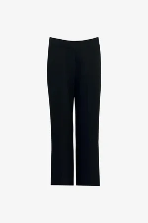 Ro&Zo Straight-leg High-rise Stretch-woven Trousers