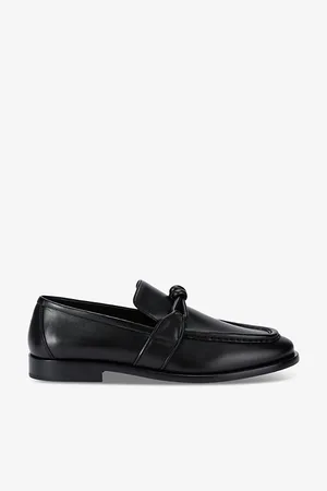 Bottega Veneta Astaire Knot Slip-on Leather Loafers