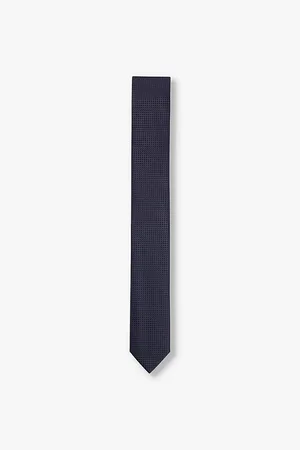 HUGO BOSS Jacquard-print Silk Tie