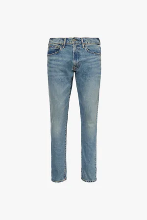 Ralph Lauren Sullivan Brand Patch Slim-leg Slim-fit Stretch Denim-blend Jeans