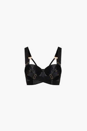BORDELLE Retta Panelled Bodice Stretch-woven Bra