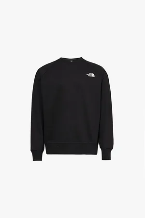 The North Face Redbox Brand-print Relaxed-fit Cotton-blend Sweatshirt