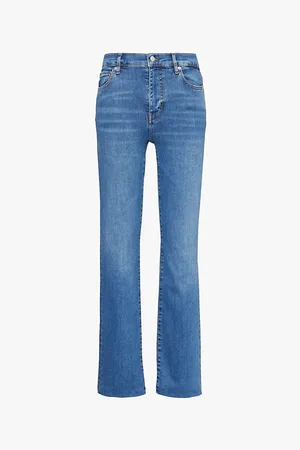 Frame Le High Straight High-rise Straight-leg Stretch Organic Cotton-blend Jeans