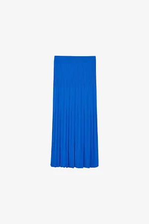 Joseph Ribbed Mid-rise Knitted Skirt