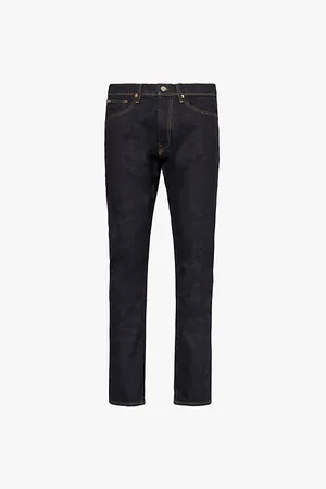 Ralph Lauren Parkside Brand Patch Straight-leg Regular-fit Stretch Denim-blend Jeans