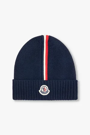Moncler Brand Patch Wool Beanie