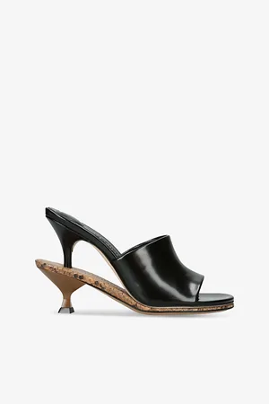 Jacquemus Les Doubles Mules Leather Platform
