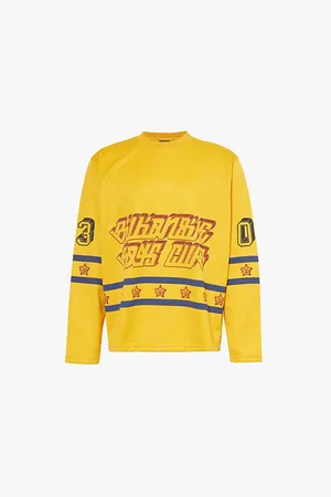 Billionaire Boys Club Hockey Graphic Print Relaxed-fit Woven Top