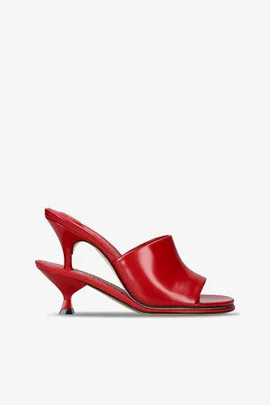 Jacquemus Les Doubles Mules Leather Platform