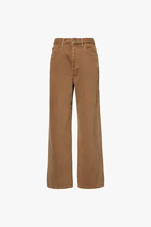 Frame Le Low Baggy Wide-leg High-rise Denim Jeans