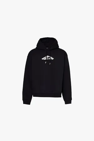 Dsquared2 New Icon Relaxed-fit Cotton-blend Jersey Hoody