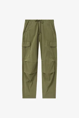 Reiss Alessio Tapered-leg Mid-rise Cotton Combat Trousers