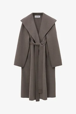 Loewe Belted Relaxed-fit Wool and Cashmere-blend Coat