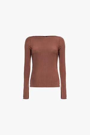 Paige Lucina Long Sleeves Stretch-woven Top