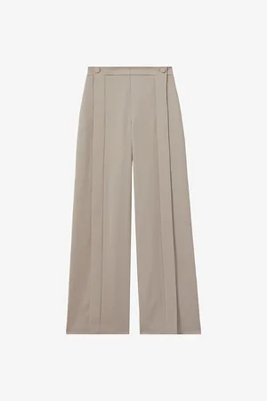 Reiss Coraline Wide-leg High-rise Woven Trousers