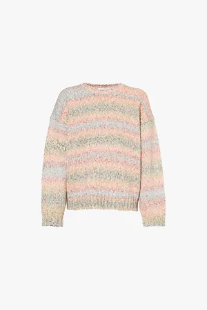 Frame Crew-neck Relaxed-fit Wool-blend Jumper